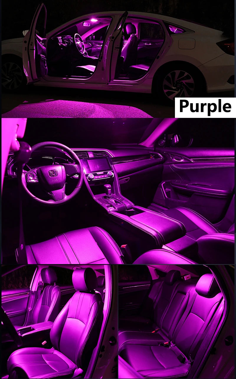 ZITWO 12Pcs Canbus No Error For Hyundai Venue 2023 2024 2025 Car LED Bulb Interior Dome Map Light License Plate Lamp Accessories