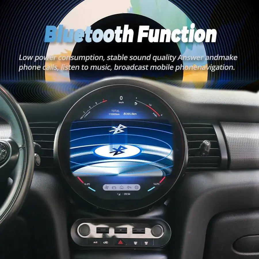 Android 14.0 Car Screen Autoradio For BMW Mini F55 F56 F54 F60 2014-2020 NBT EVO GPS Navig | AUTOKITSHOP
