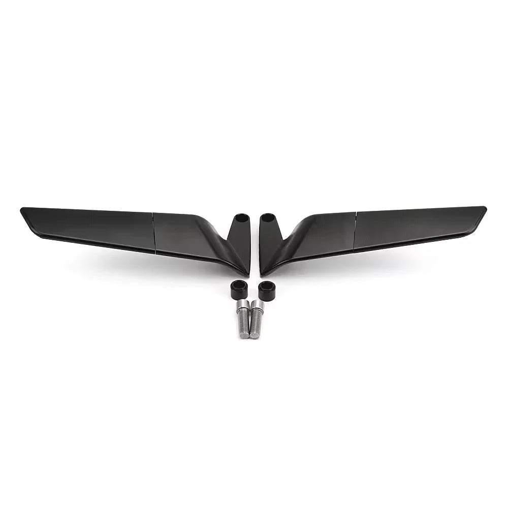 Motorcycle Accessories Adjustable Side Wing Rear View Mirror For SUZUKI GSX-S100 for SUZUKI S1000 - Automotive LED Light