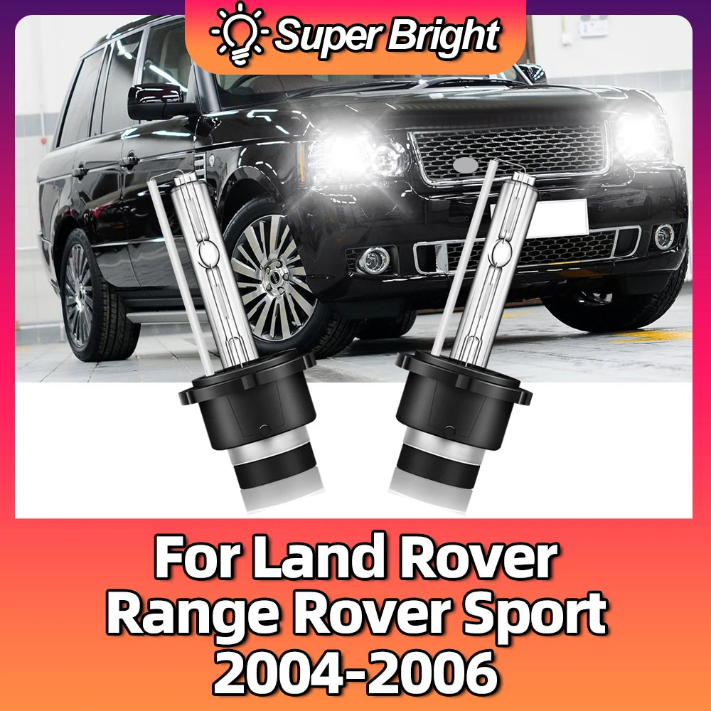 D2S 6000K HID Xenon Headlight Bulbs Super Bright Car Headlamp Auto Lights For Land Rover R