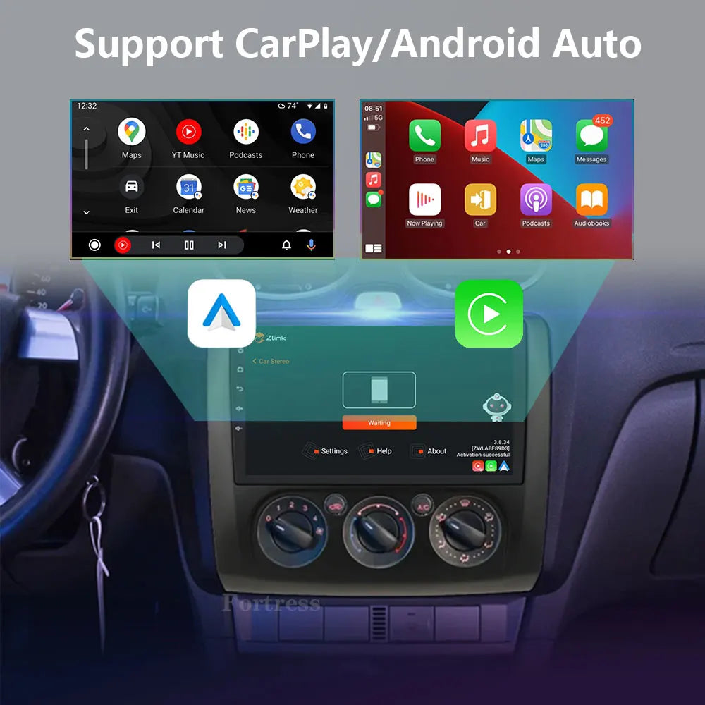 Android 16 Car Radio for Ford Focus Exi MT Mk2 MK3 2004 2005 2006 2007 2008 2009 2011 Mult