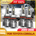 4X LED Headlight Car Light 9005 HB3 9006 HB4 30000Lm 200W 6000K CSP Chip Hight Low Beam Bu