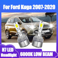 H7 Canbus LED Headlight Bulbs 120W 20000LM Truck Headlamp 12V 6000K White For Ford Kuga 20