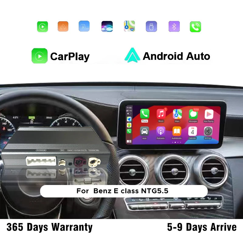 RGB - Ambient Light - for Mercedes EClass W212 NTG5 - App Control - Car Interior Lighting