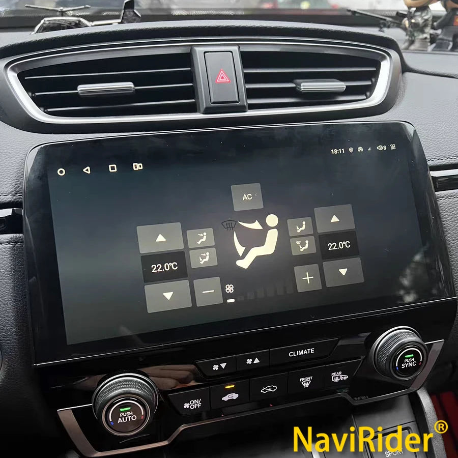 10.33inch Dual System Android Car Radio For Honda Cr-v 2019 CRV 2022 Multimedia Video Play