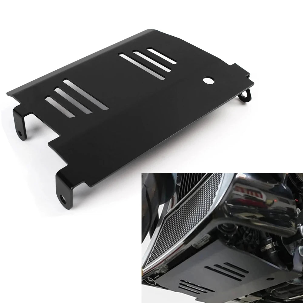 Motorcycle Skid Plate Engine Chassis Protection For Harley Touring CVO Road Glide Street Glide F - Automotive LED Light