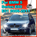 High Bright Xenon HID Car Headlight 6000K Light Bulbs 35W for BMW 5 Series E60 E61 2006 20