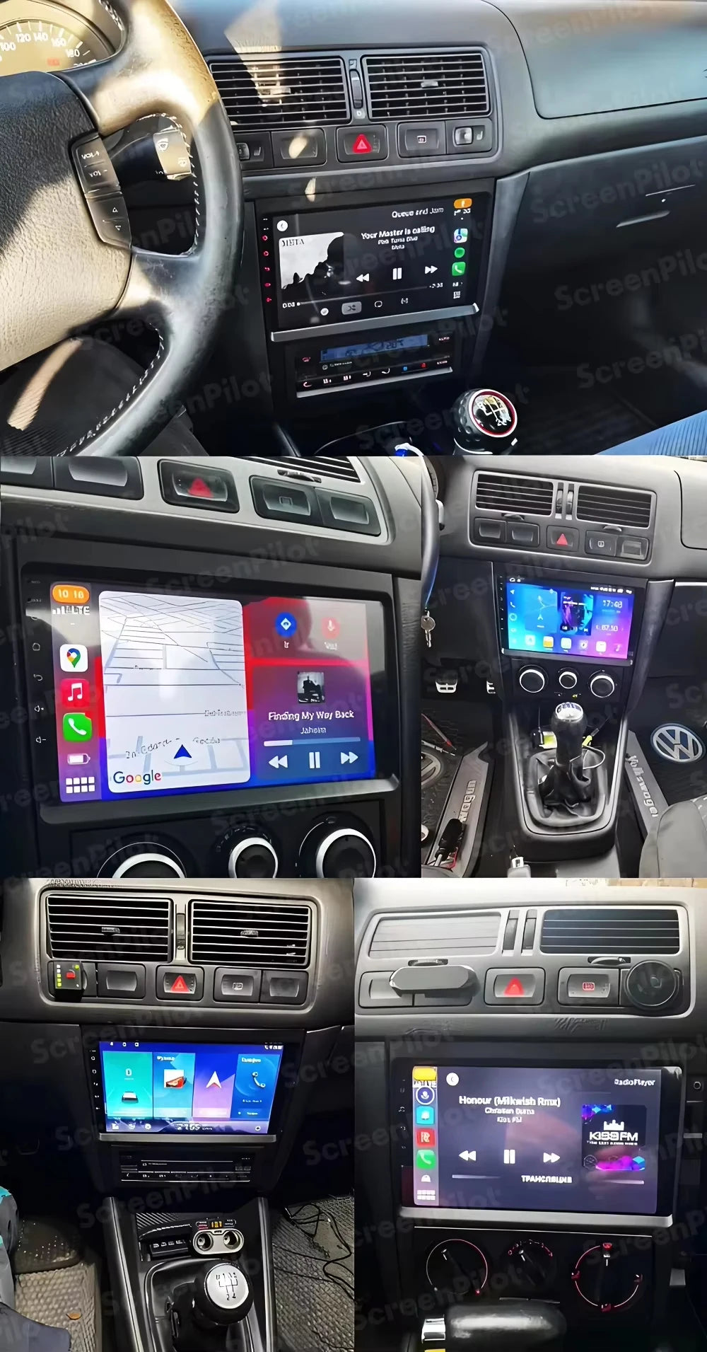 Android 16 For Volkswagen Vw Golf 4 Iv Lhd 2002-2008 Jetta Mk4 Classics 5g Wifi Video Ster | AUTOKITSHOP