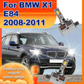 Led Headlight Canbus Bulbs 50000LM Car Lamp 6000K For BMW X1 E84 2008 2009 2010 2011