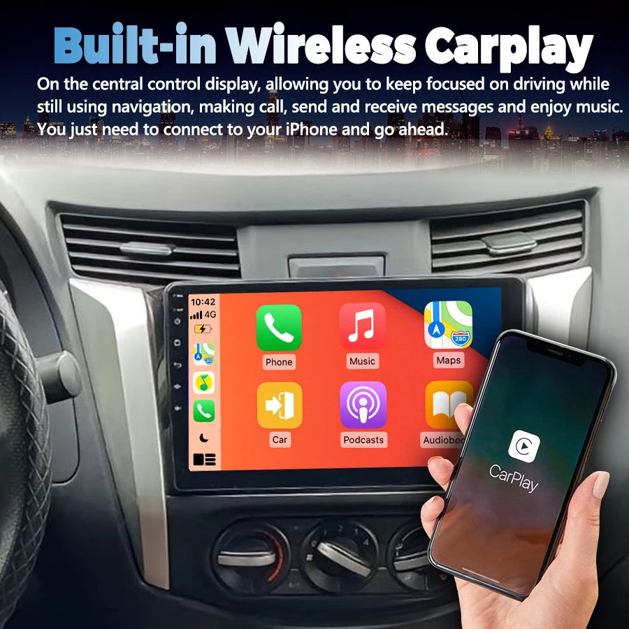 Radio Car Multimedia Video Player For Nissan NAVARA Frontier NP300 2011 - 2019 Android Car