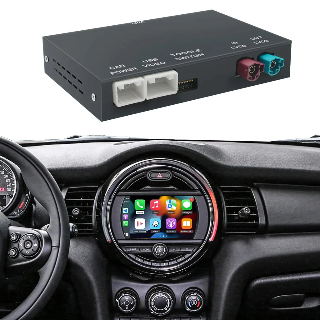 Wireless CarPlay Android Auto for BMW Mini R55 R56 R57 R58 R59 R60 R61 F54 F55 Clubman Cou