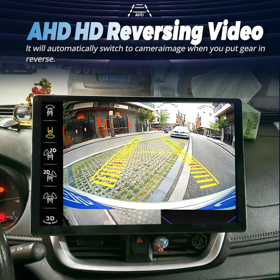 Android 14 For Toyota Yaris Vios 2019 2022 13.3Inch 2K Screen Car Multimedia Video Player  | AUTOKITSHOP