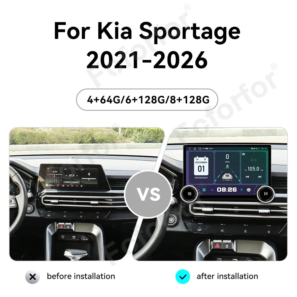 11.5 Inch Ultra Large HD Touch Display Android 15 Car Radio GPS Navigation Multimedia Head