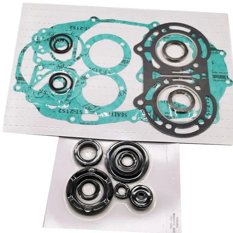 Engine Gasket Set With Oil Seals Complete Kit for Yamaha Banshee 350 YFZ350 1987-2006