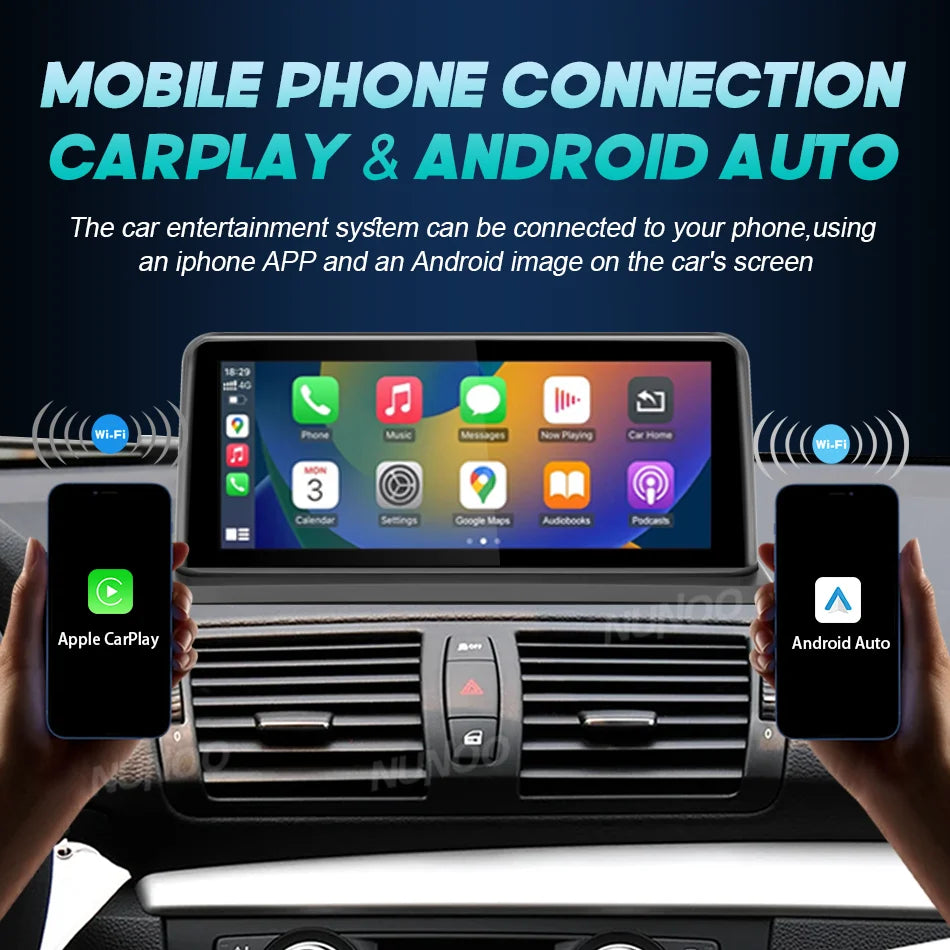 For BMW X1 X2 F48 F49 2016 2017 NBT Wireless Carplay Android Auto Car Radio Stereo Multime