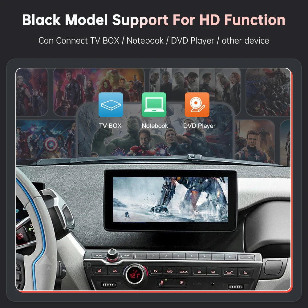 Wireless CarPlay For BMW i3 I01 NBT EVO System 2013-2020 with Android Auto Mirror Link Air | AUTOKITSHOP