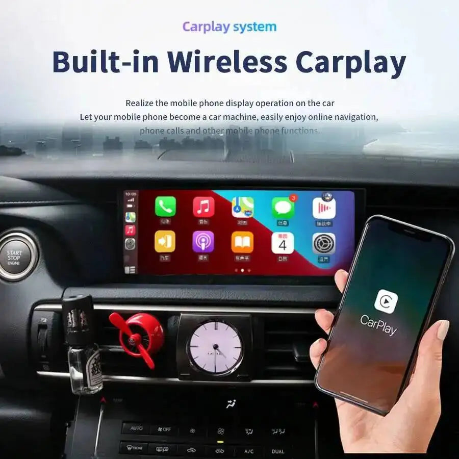 Android 15 Car Radio CarPlay For Lexus IS300 IS350 IS250 IS200T IS 300 350 Stereo GPS Mult | AUTOKITSHOP