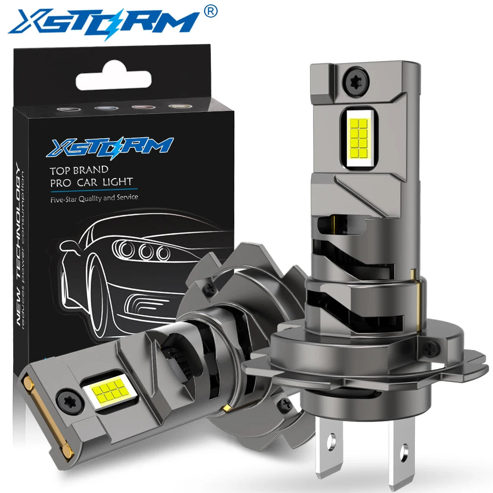 XSTORM H7 LED Headlight Canbus 80W 30000LM H7 LED Light Bulbs Automobile Headlamp 12V 6500