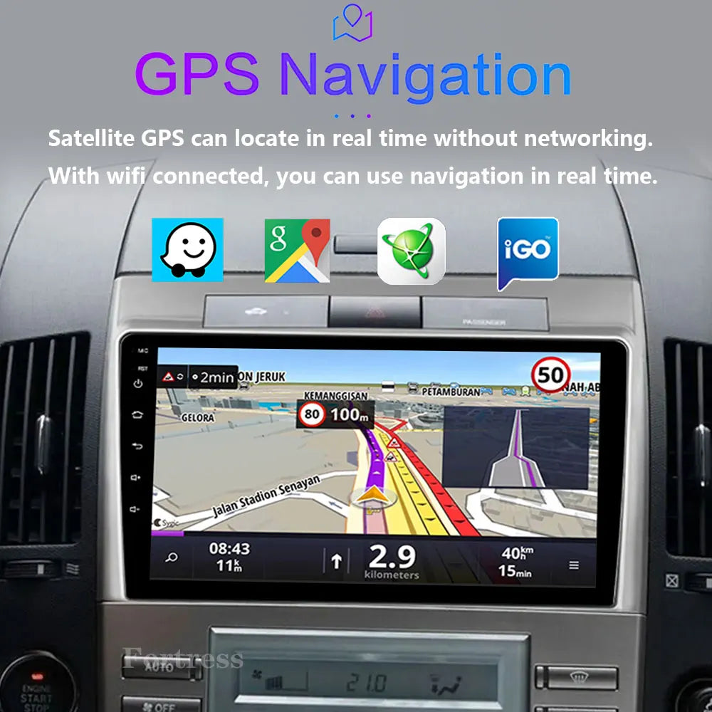 Android 16 For Toyota Corolla Verso 2004 2005 2006 - 2009 Car Radio Navigation Multimedia