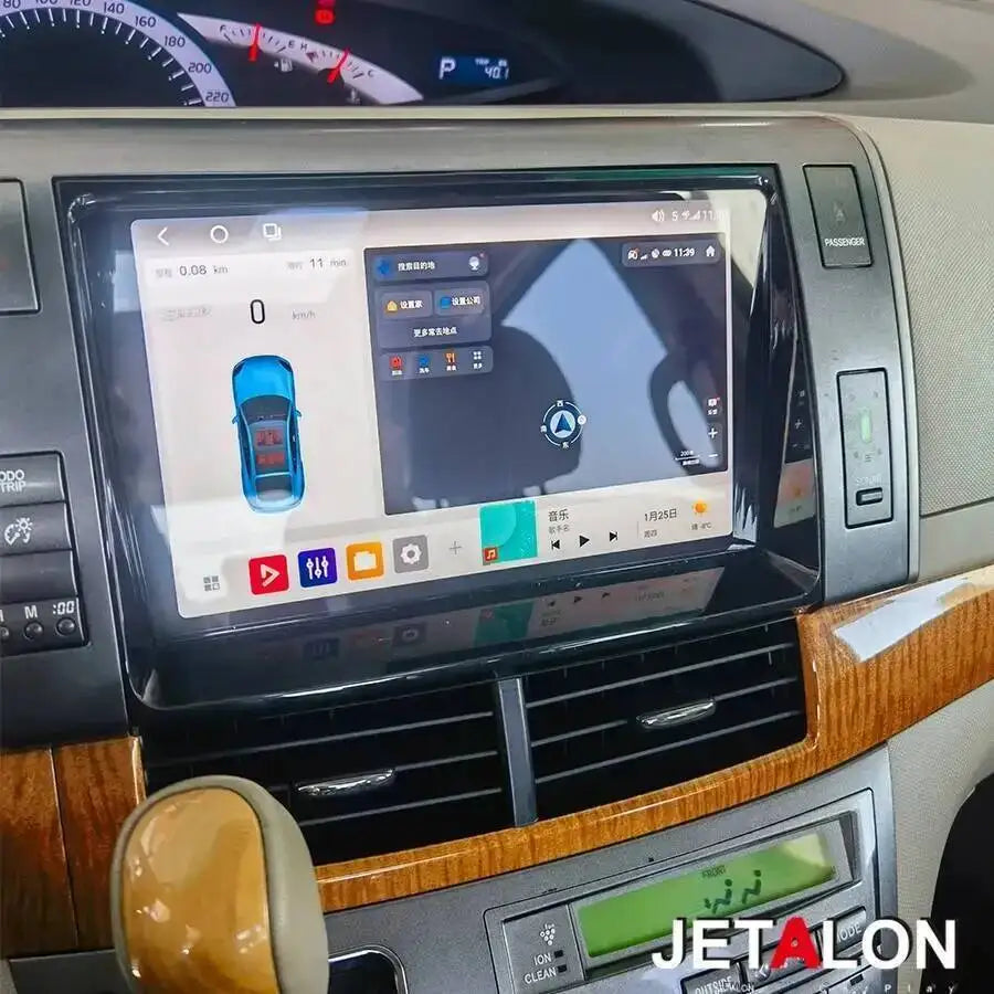 11.5” Car Radio Multimedia Player Carplay Auto Navigation GPS Android 4G LHD For Toyota Pr