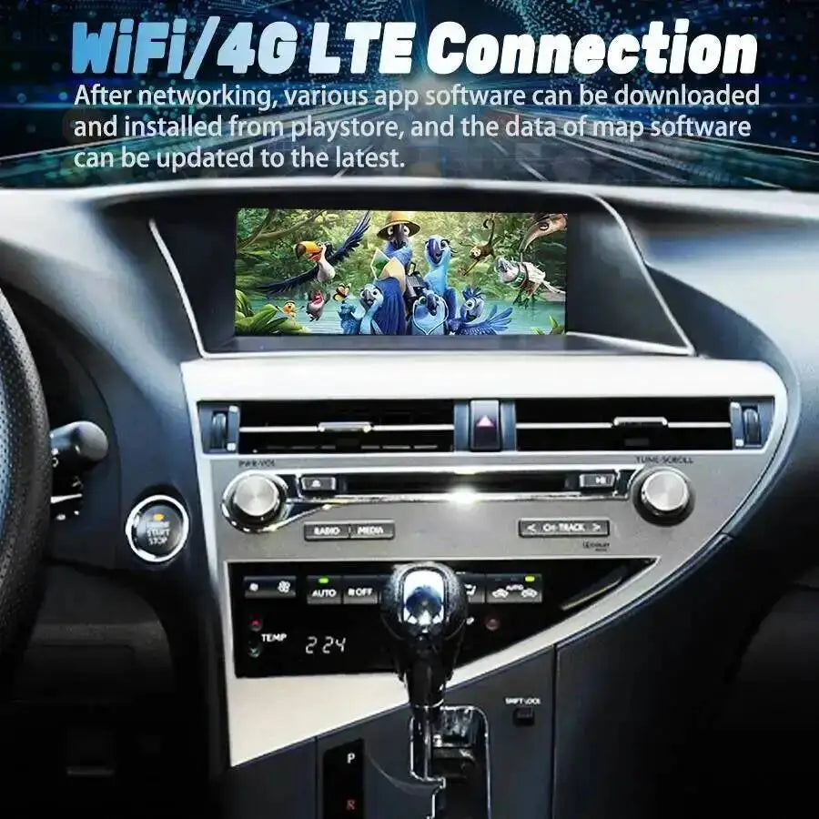 For LEXUS RX270 RX350 2009 - 2012 Android 15 GPS 10.25INCH Bluetooth Carplay Car Multimedi | AUTOKITSHOP