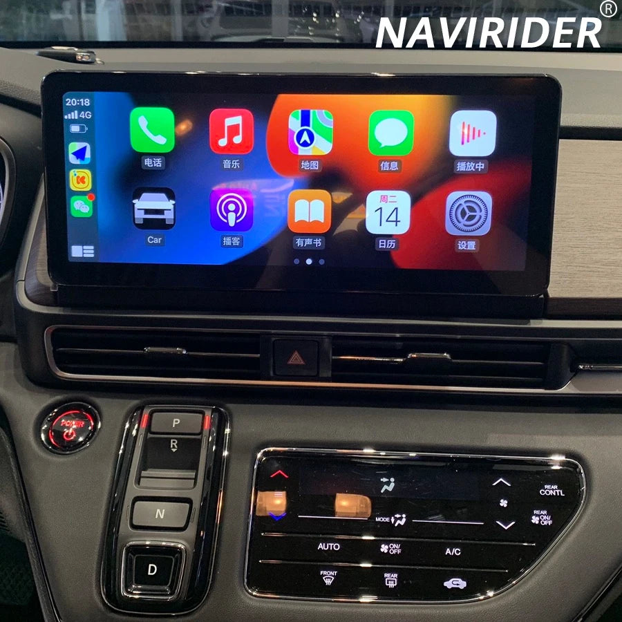 12.3inch qled Screen For Honda ODYSSY 2022 2023 2024 Android 15 Car Multimedia Video Playe