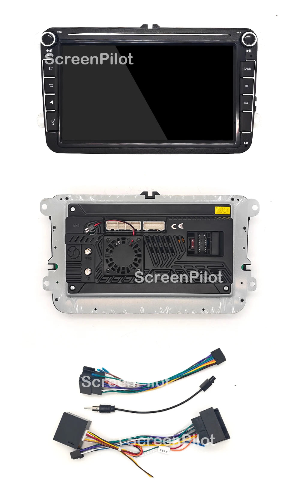 Android 16 For Vw Skoda Golf 5 6 Touran Passat B6 B7 Polo Car Radio Multimedia Wireless Ca | AUTOKITSHOP