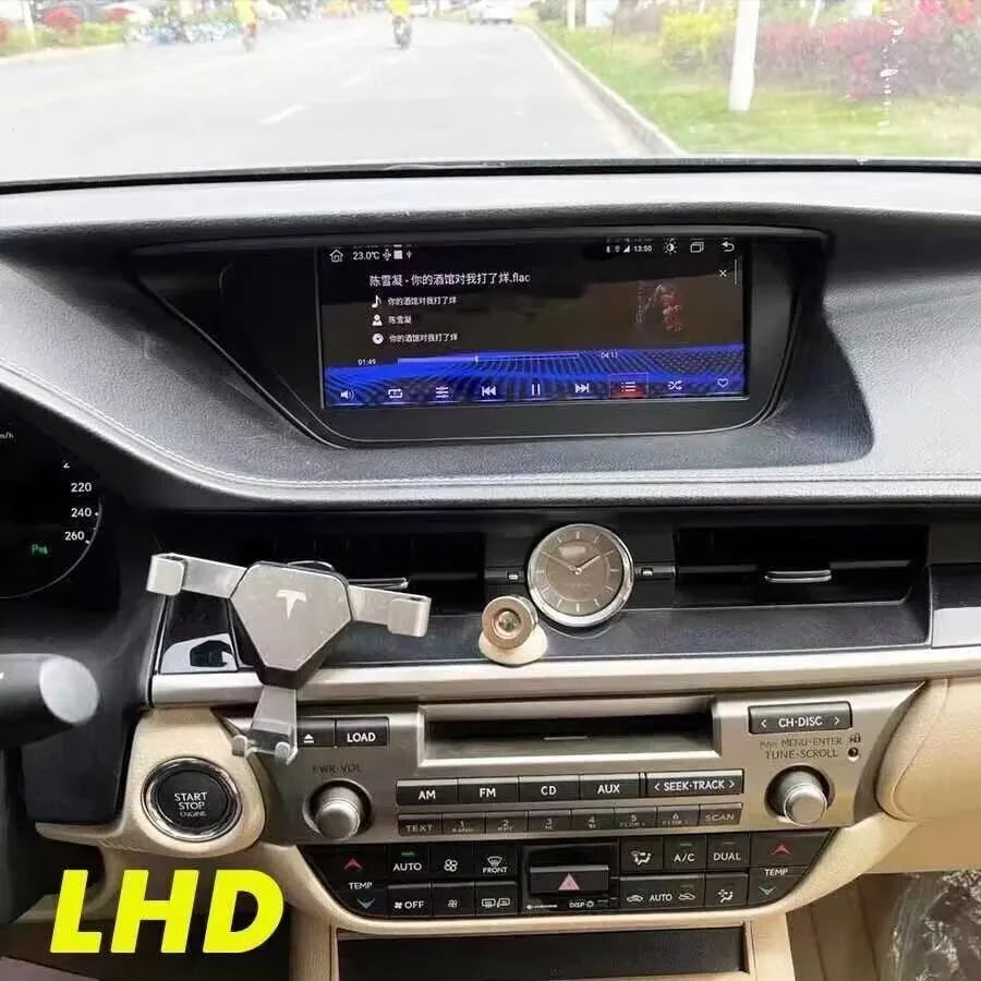 GPS 4G Qled Screen BT DSP Car Radio For LEXUS ES ES200 ES300H ES250 ES350 2013-2017 Navi w