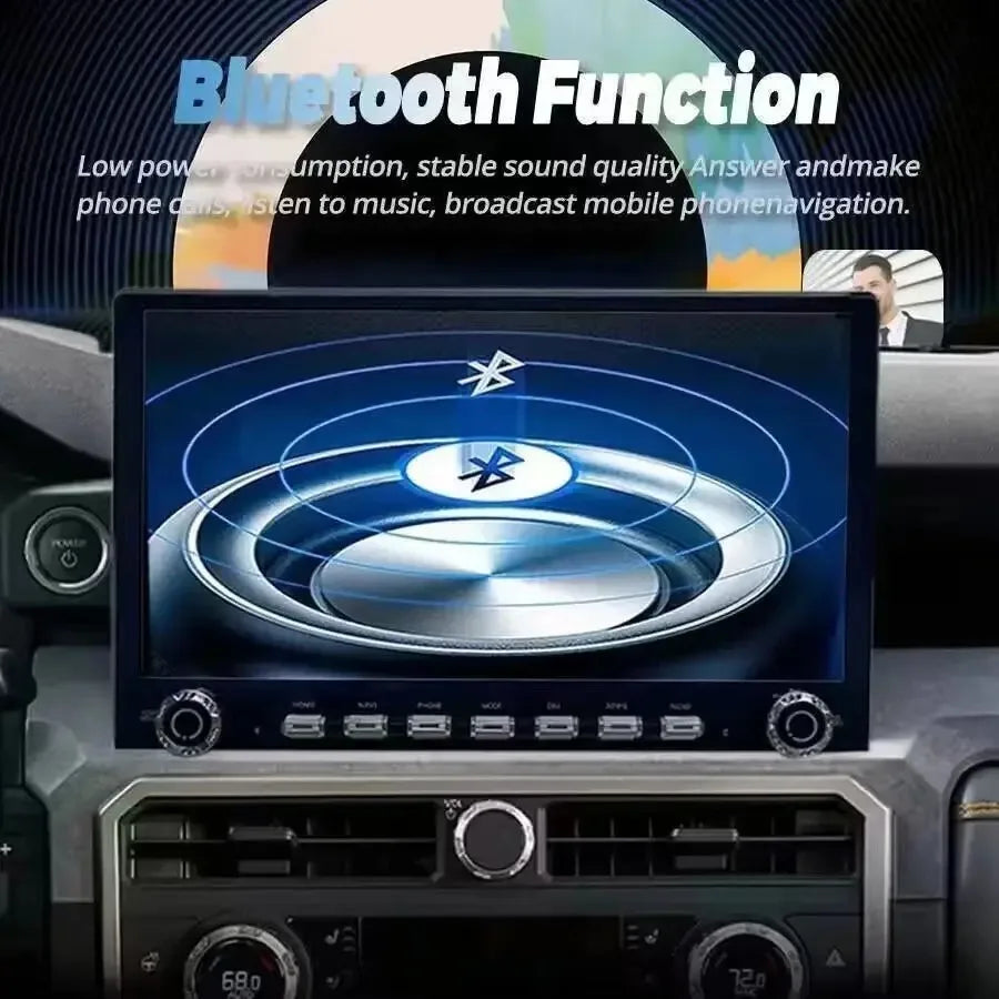 M Qualcomm Android Screen For Toyota Tacoma 4Runner 2024-2026 Car Radio Stereo GPS Navigat | AUTOKITSHOP