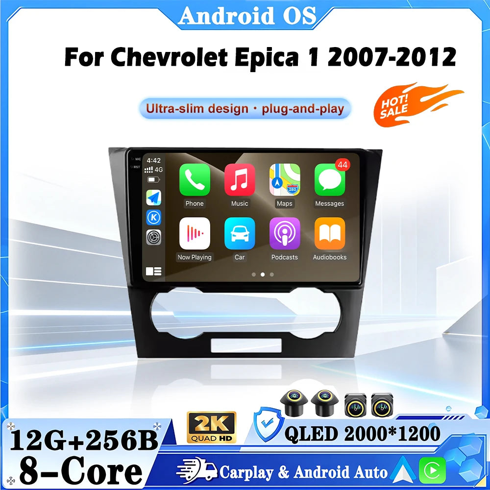 Android OS For Chevrolet Epica 1 2007-2012 Car Radio Multimedia GPS Navigation Wireless Ca