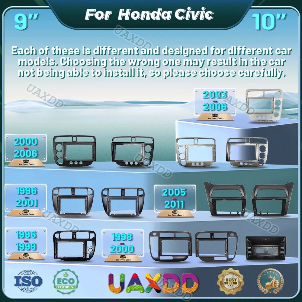 LED Interior Light Kit for Honda Civic MP5 1996-2011 - Canbus Error-Free Interior Bulbs