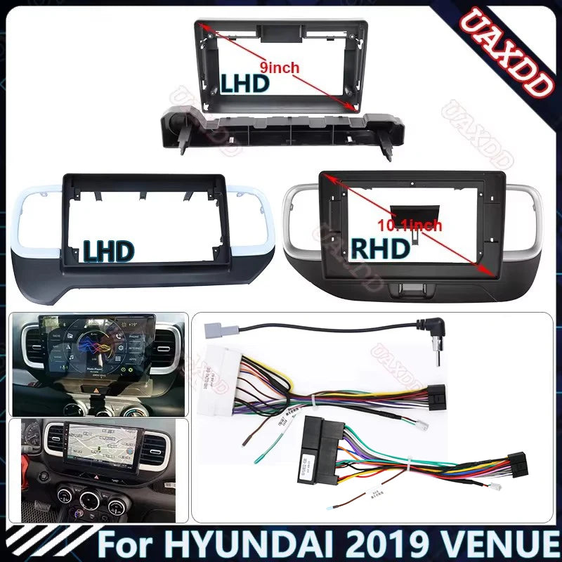 For HYUNDAI 2019 VENUE 9 10.1INCH Car Radio Android Stereo Audio Screen Multimedia Video P