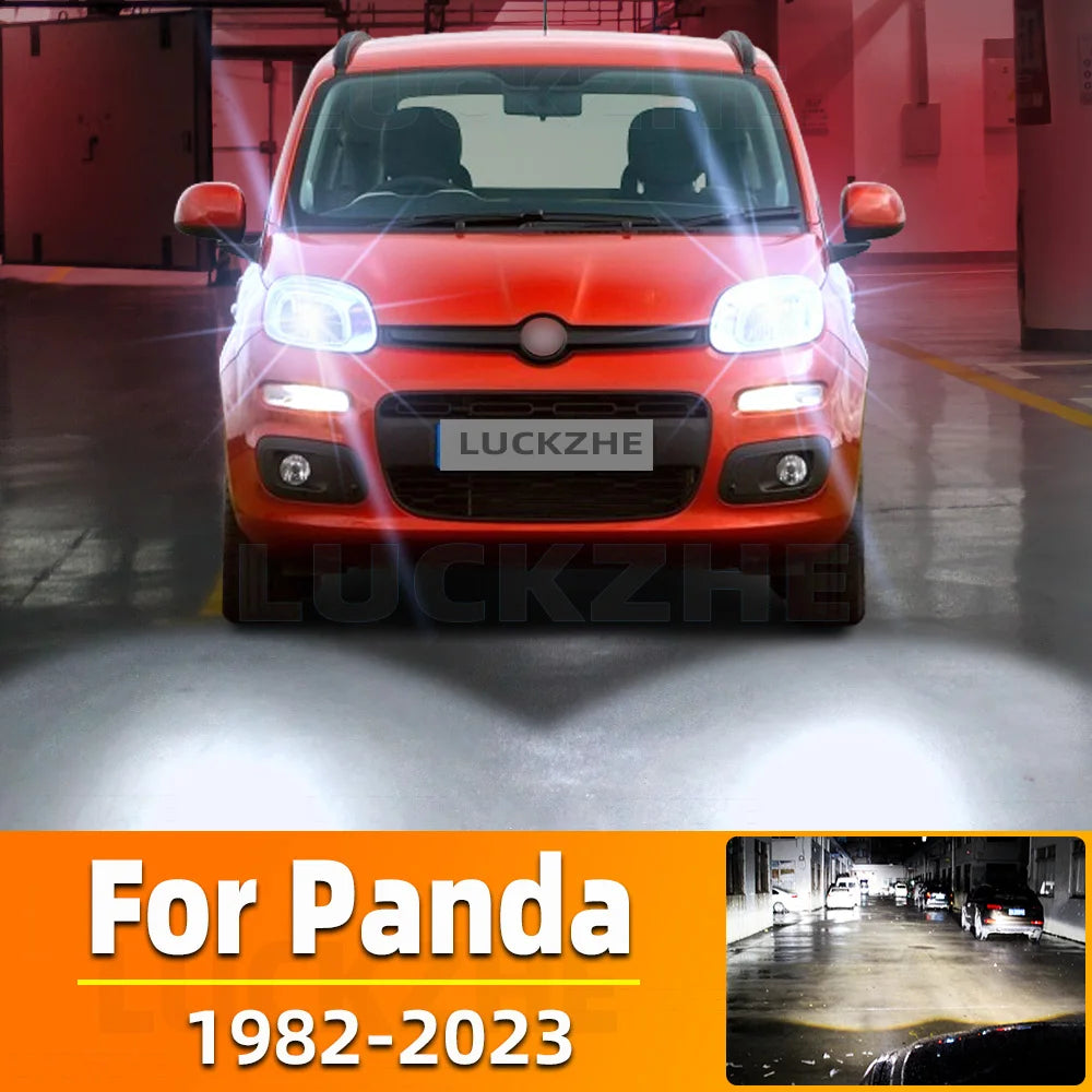 2-Piece LED Interior Light Kit for Fiat Panda - Canbus Error-Free Bulbs | AUTOKITSHOP