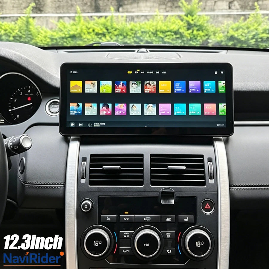 12.3" Dual System Wireless CarPlay Android Auto BT For Land Rover Discovery Sport L550 201