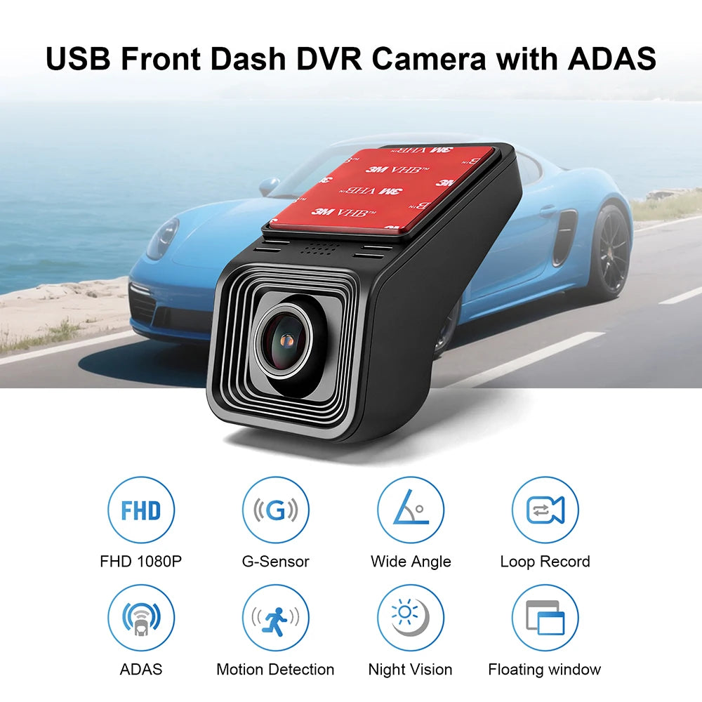 HD 4K WiFi Car DVR Dash Cam Camera 2K 1080P 24H Parking Monitor APP Control Car Driving Vi
