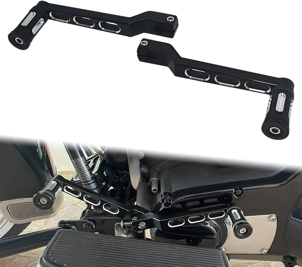 Motorcycle Shift Lever Shifter Peg Foot Pegs Hand Grips For Harley Touring Softail Custom Trike  - Automotive LED Light