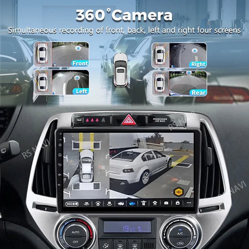 Android 16 For Hyundai i20 PB 2008 - 2014 2K QLED Android Car Radio Multimedia Video Playe
