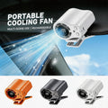 Clip on Semiconductor Cooling Car Fan USB Rechargeable Portable Desk Fan LED Display 360 Rotatio - Automotive LED Light