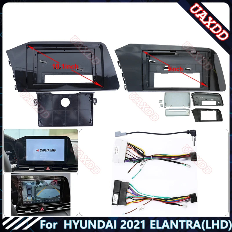 For HYUNDAI 2021 ELANTRA 9INCH Car Radio Android Stereo Audio Screen Multimedia Video Play