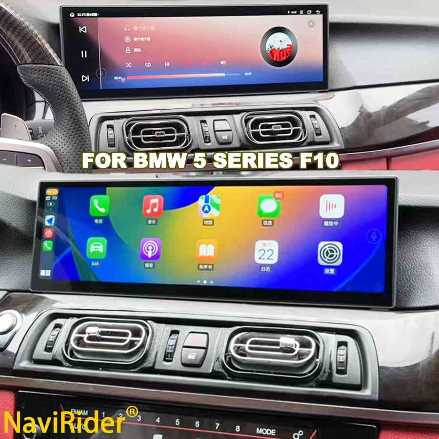 14.9" Car Radio Touch Screen Multimedia Screen For BMW 5 Series F10 2011-2017 CIC NBT Carp