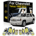 LED Interior Light Kit for Chevrolet Chevy Tahoe 1992-2000 - Canbus Dome Map Door Trunk Bulbs | AUTOKITSHOP
