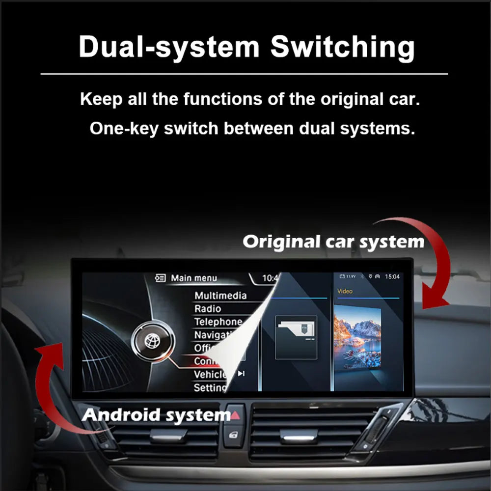 Android 14 For BMW 5 Series E60 E61 E62 2005-2008 CCC Navi GPS Car Radio Video Multimedia