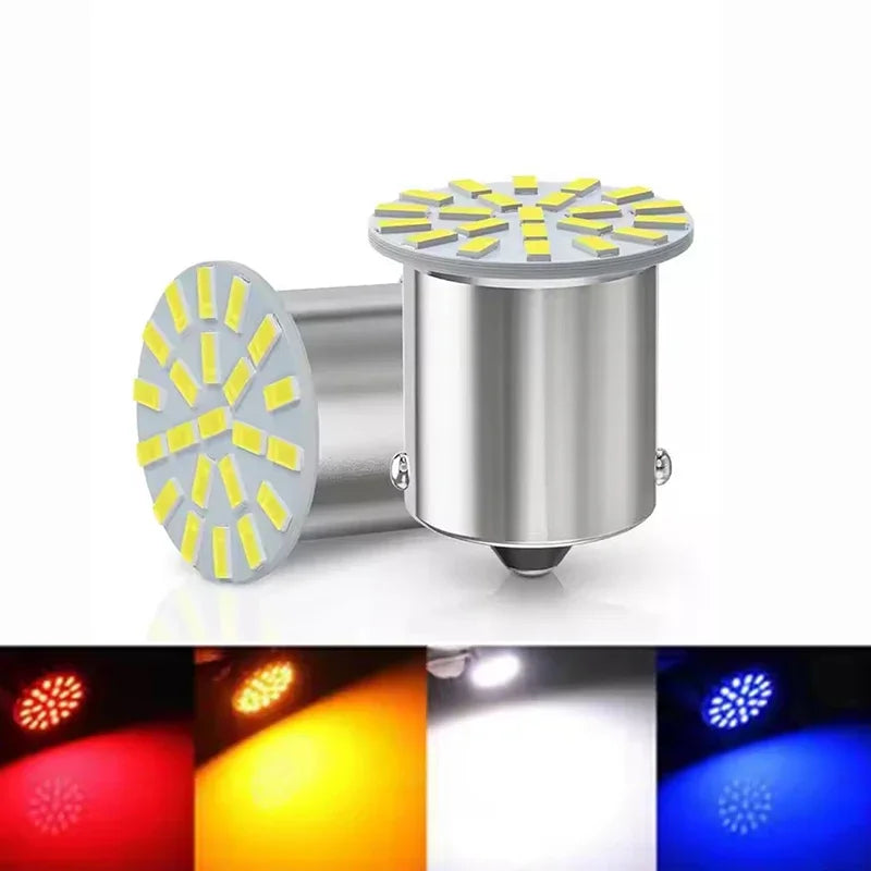 T20 22SMD 7443 7440 LED Car Tail Bulb Brake Reverse Turn Signal Light 12V 1156 BA15S P21W