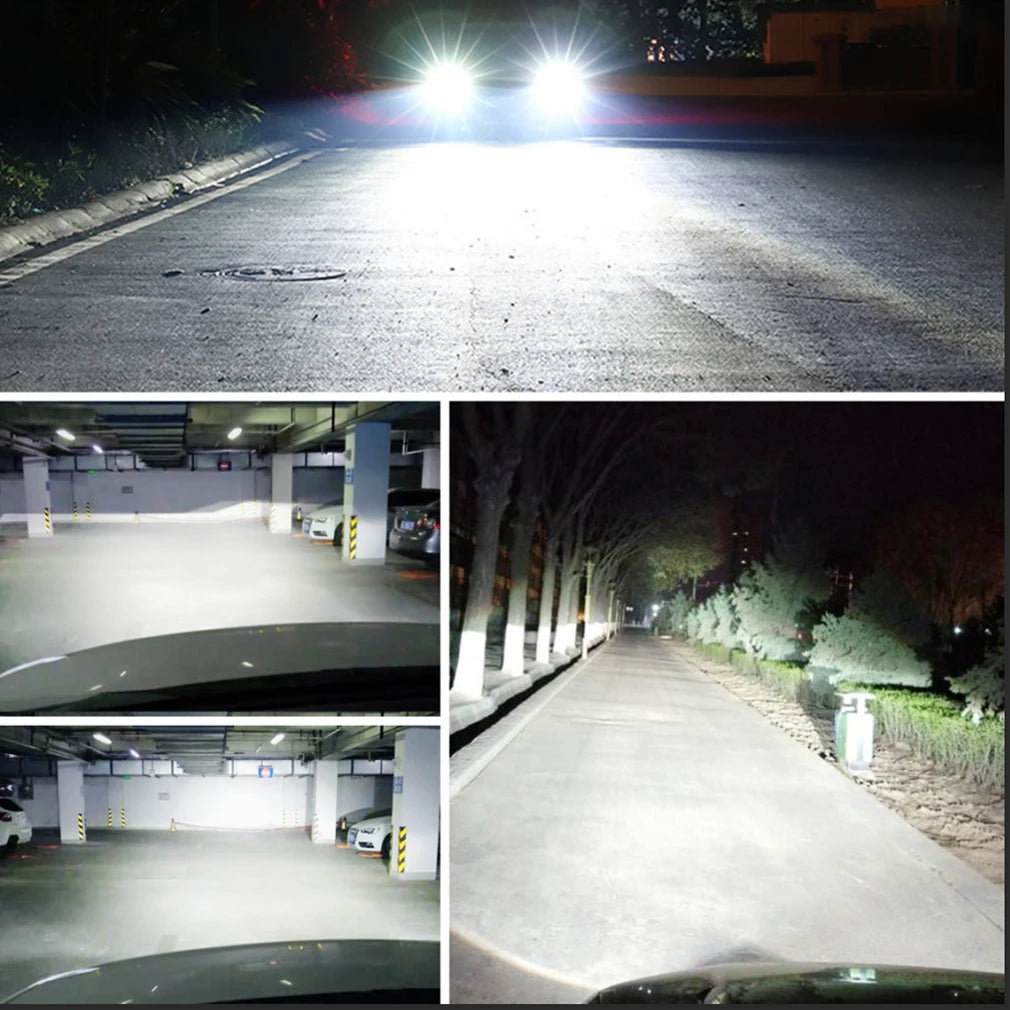 H11 LED Headlights H8 H9 9006 HB4 9005 HB3 LED Fog Light Bulb 20000LM LED Daytime Car Lamp