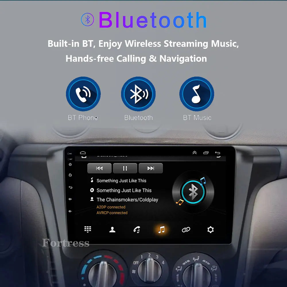 2Din Android 16 Car Radio Multimedia Video Player For Mitsubishi Outlander 1 RHD 2002-2008