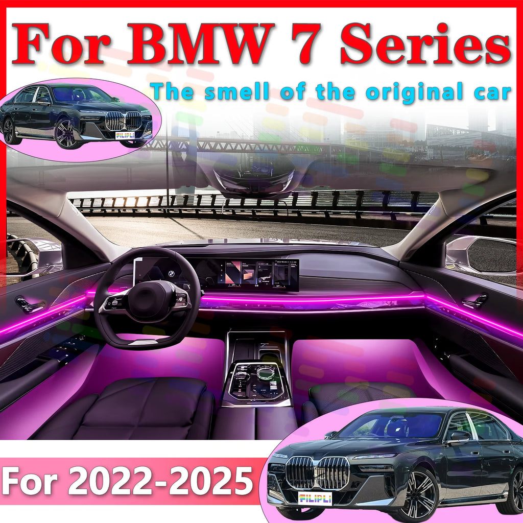 RGB - Ambient Light - for BMW G70 - App Control - Car Interior Lighting | AUTOKITSHOP