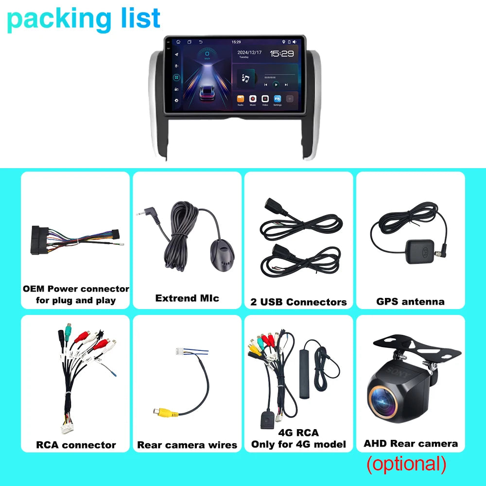 4G For Toyota Allion Premio 2007-2015 Car Android Auto Carplay Radio Stereo Head Unit Mult