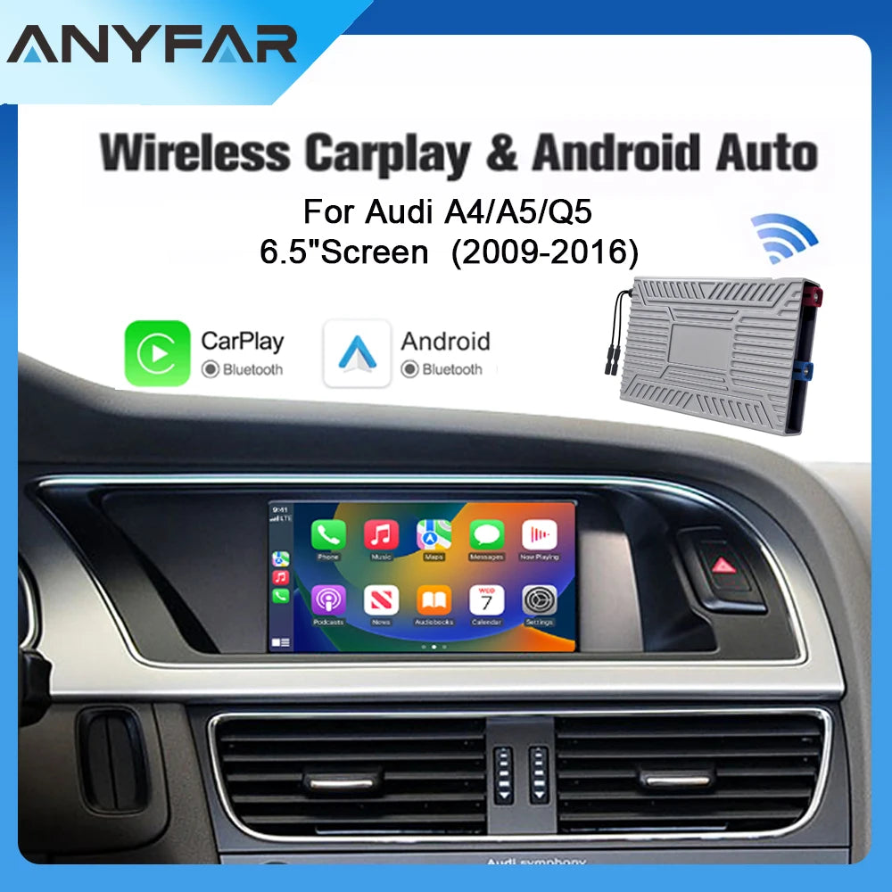 OEM Screen Upgrade Decoder Box for Audi A4, A5,Q5 2009-2016, MMI 2G with 6.5" Screen