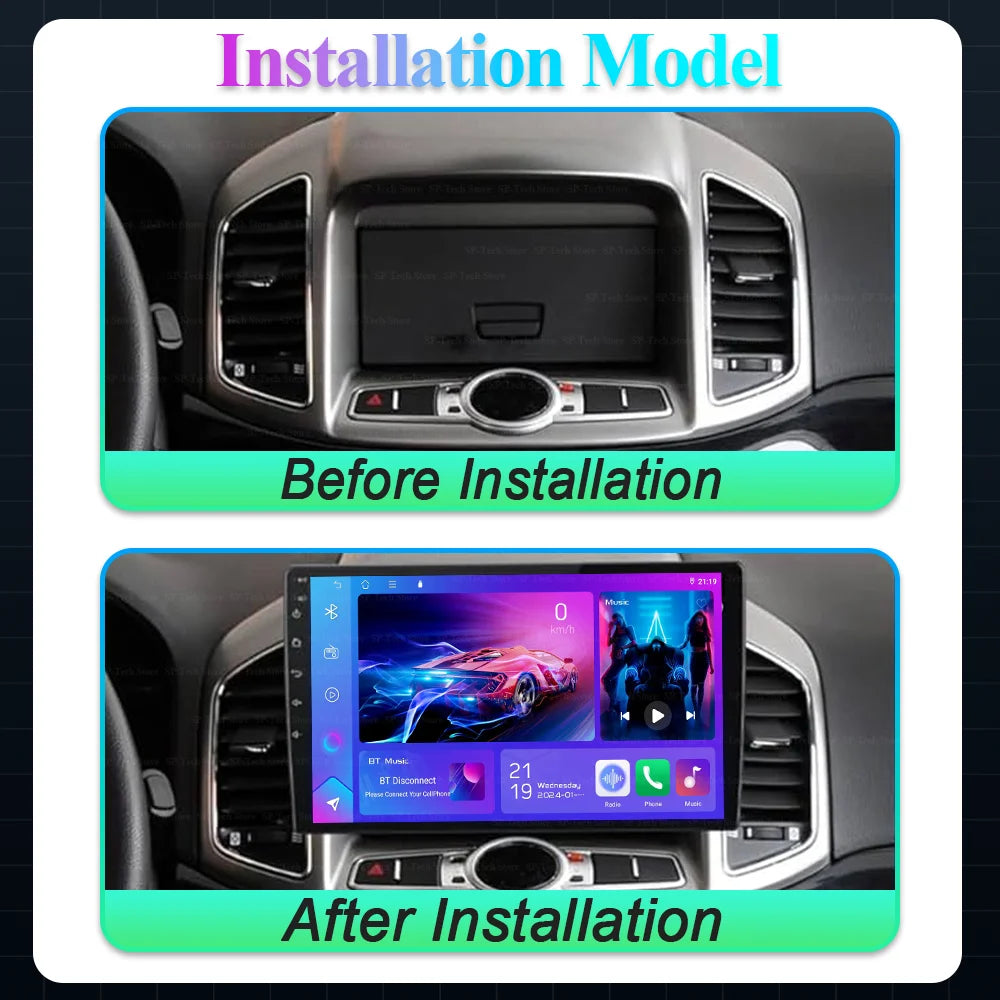 Android 16 For Chevrolet Captiva 1 2011-2016 Car Radio Navigation Multimedia Video Player  | AUTOKITSHOP