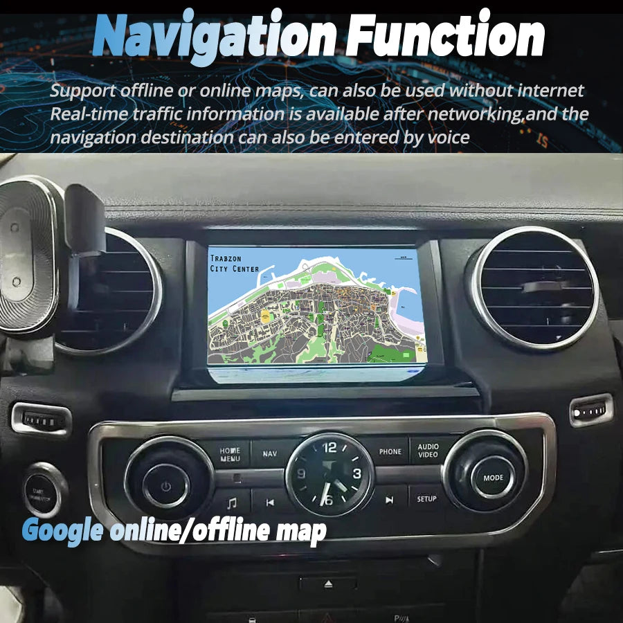 Original Style 7inch For Land Rover Discovery 4 LR4 2009 -2016 Android13 Car GPS Multimedi